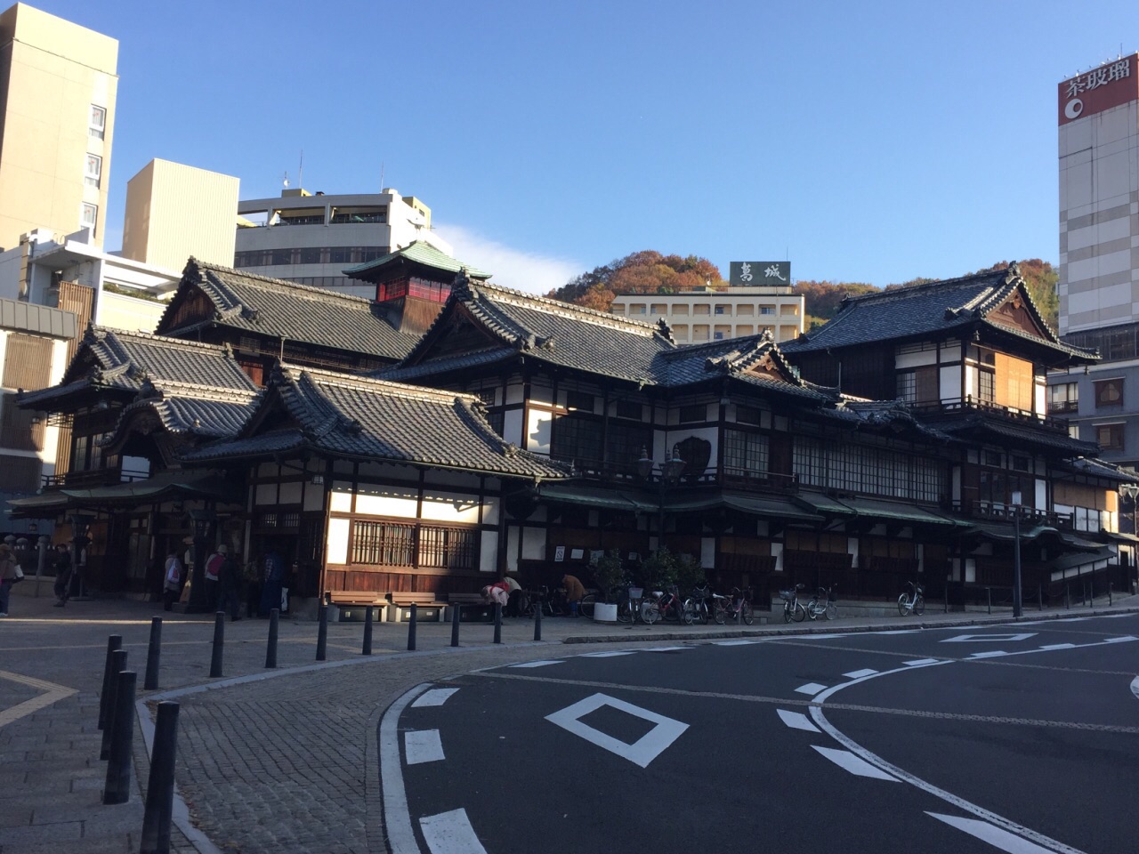 道后温泉本馆图片