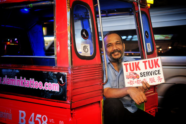 特色的tuktuk，有着复古的外观，价格也很便宜，沿途还能欣赏普吉的街景。patong beach
