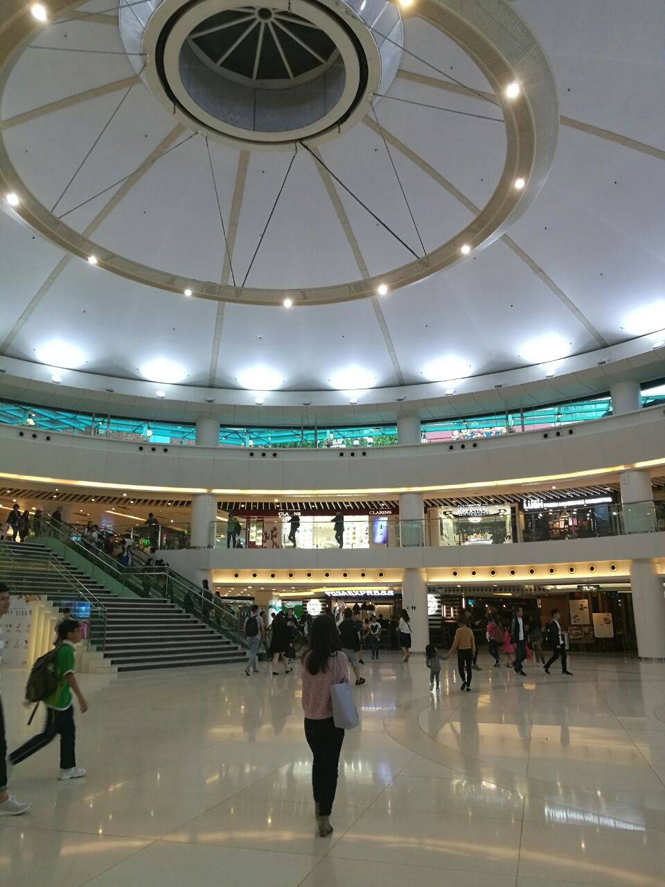 香港沙田购物中心图片