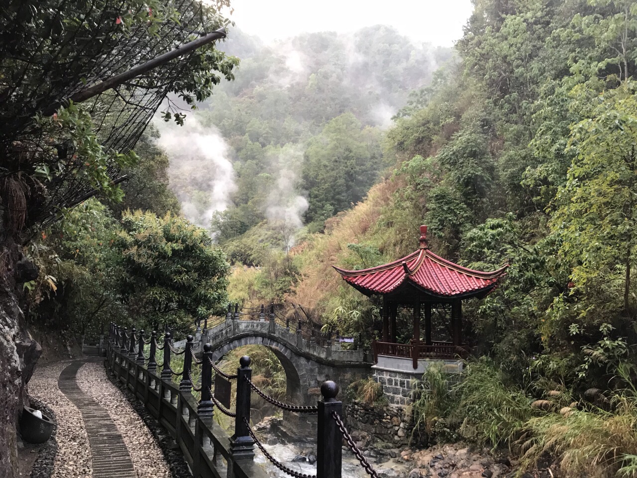 騰衝熱海風景區旅遊景點攻略圖