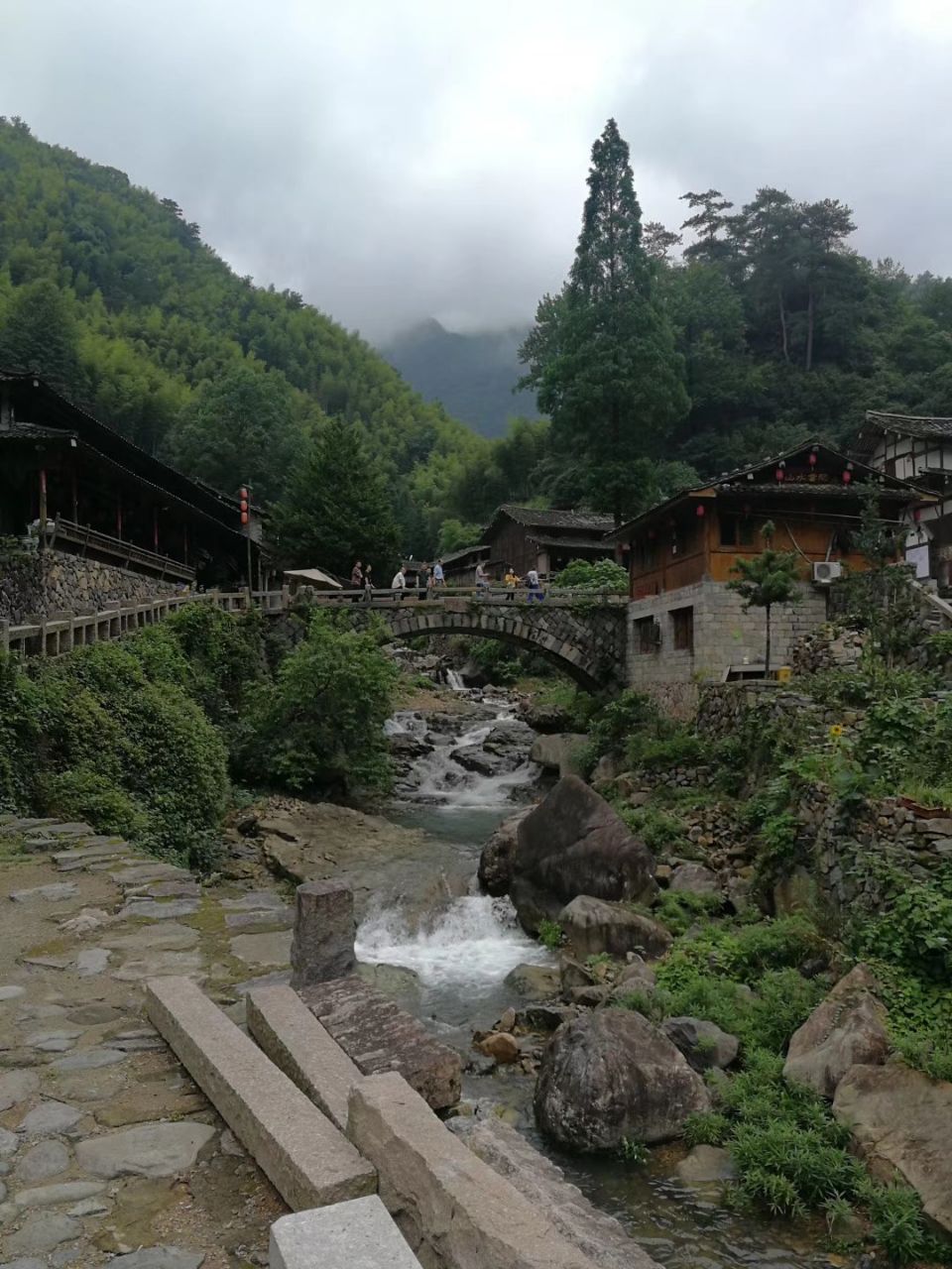 林坑並非徒有虛名,這裡擁有楠溪江保存最完整的山地民居