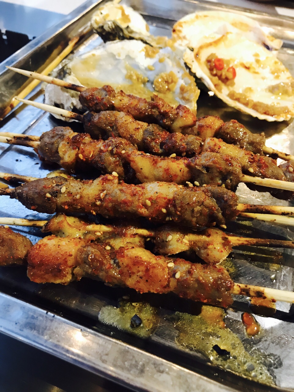 2023刘全福吊炉烧烤涮毛肚(韶山路店)美食餐厅,服务员的服务是超级