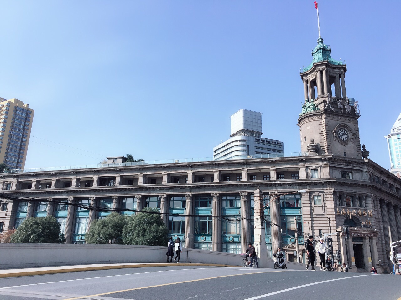 上海邮政大楼，百年建筑历史，超上镜的欧洲宫廷既视感