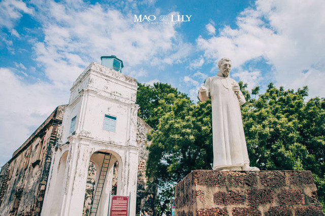马六甲的拍照圣地圣保罗教堂 人文历史在眼前 携程氢气球