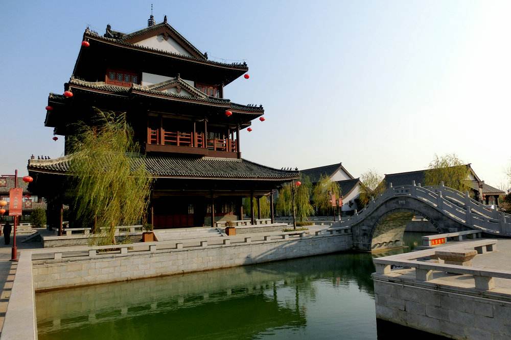 洪泽湖水釜城景区