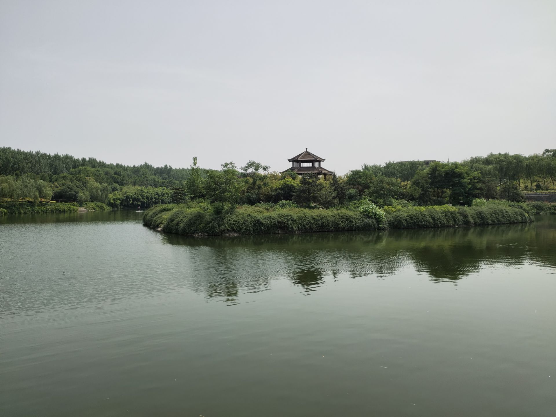 国家级水利风景区—西安汉城湖公园
