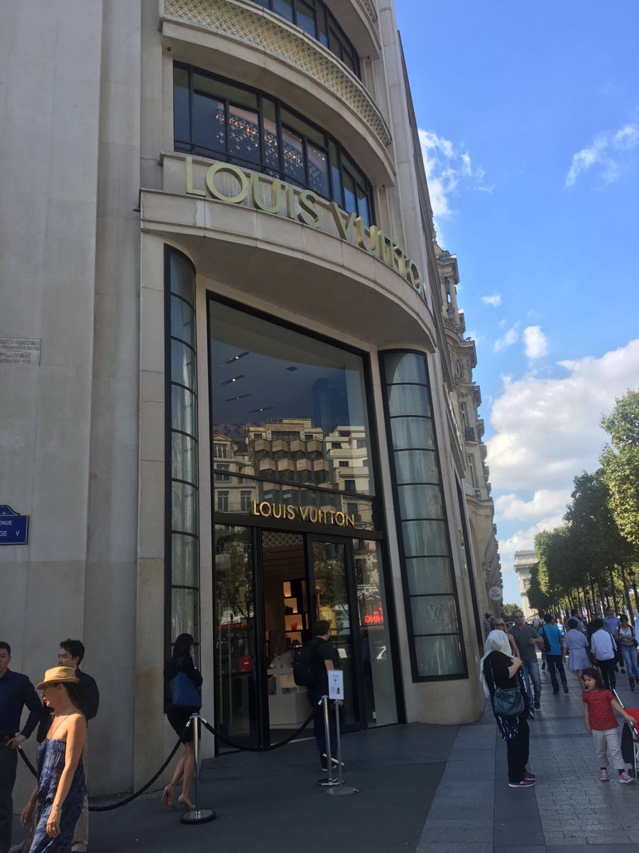 【携程攻略】巴黎路易·威登(香榭丽舍大街店)购物,这家是法国lv总店.