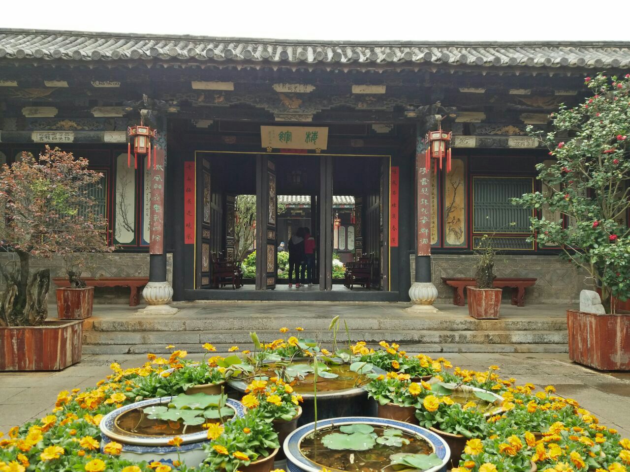 淄川朱家花园图片