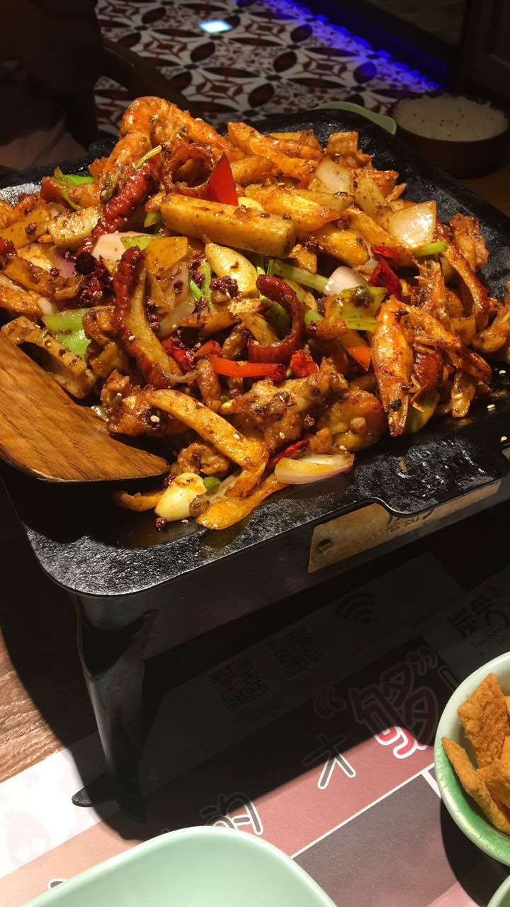 【携程美食林】深圳炭舍·炭火干锅(福田卓悦汇店)餐馆,很好吃,吃了