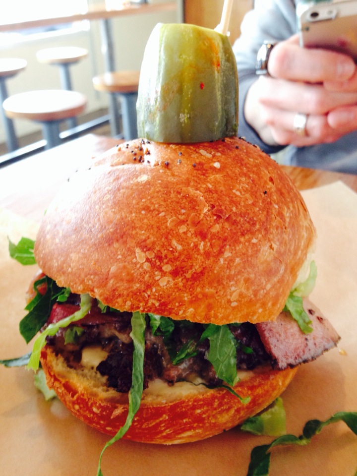 and quite possibly the best burger 