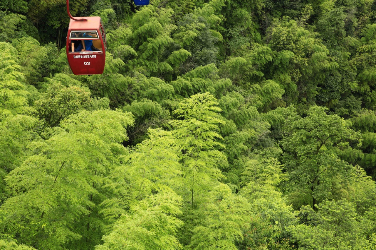蜀南竹海景区观光索道