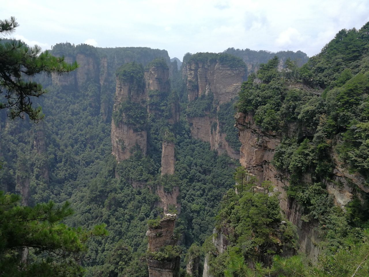 袁家界旅游景点攻略图