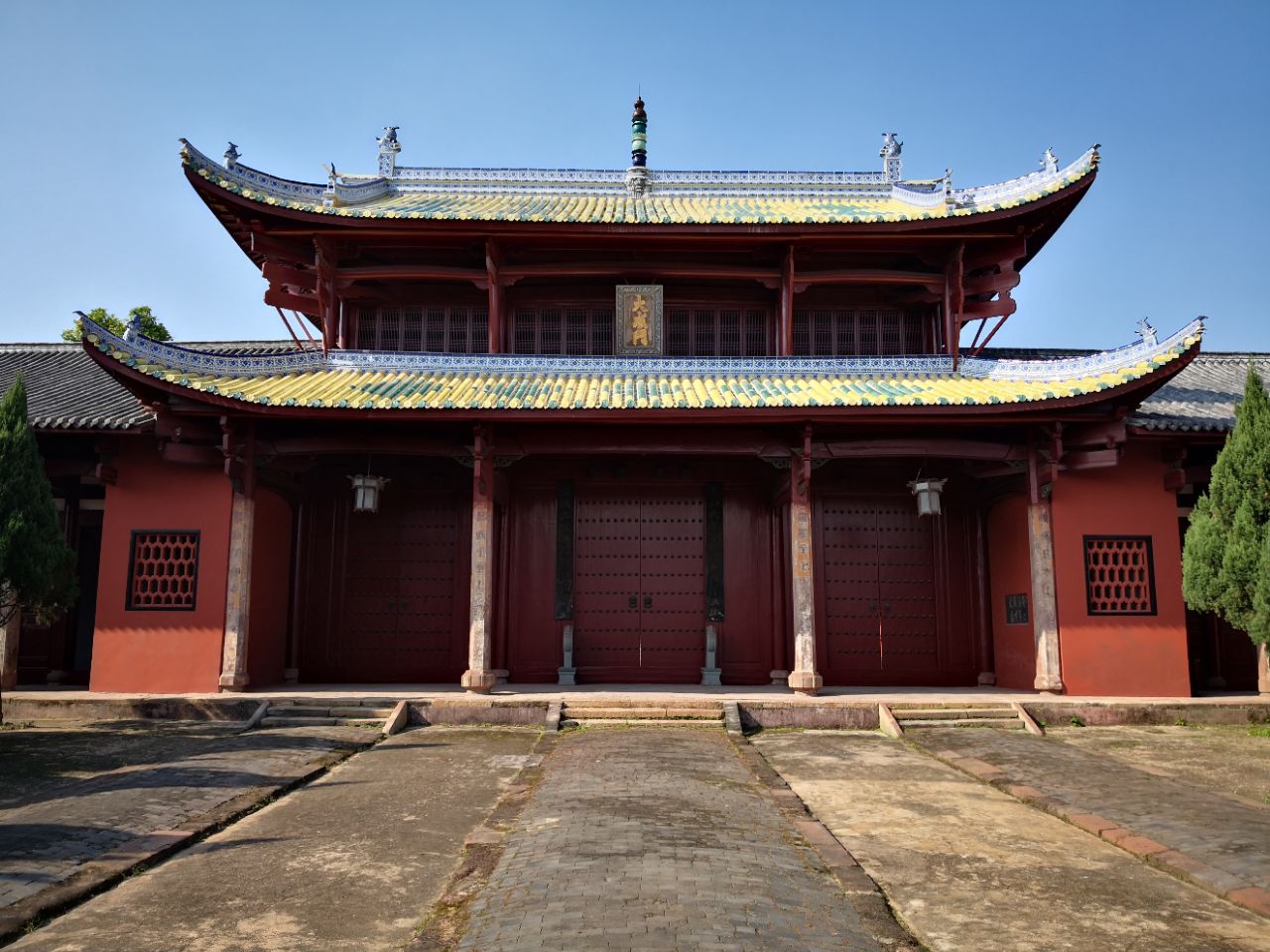湖南怀化芷江侗族自治县内陆最大的妈祖庙