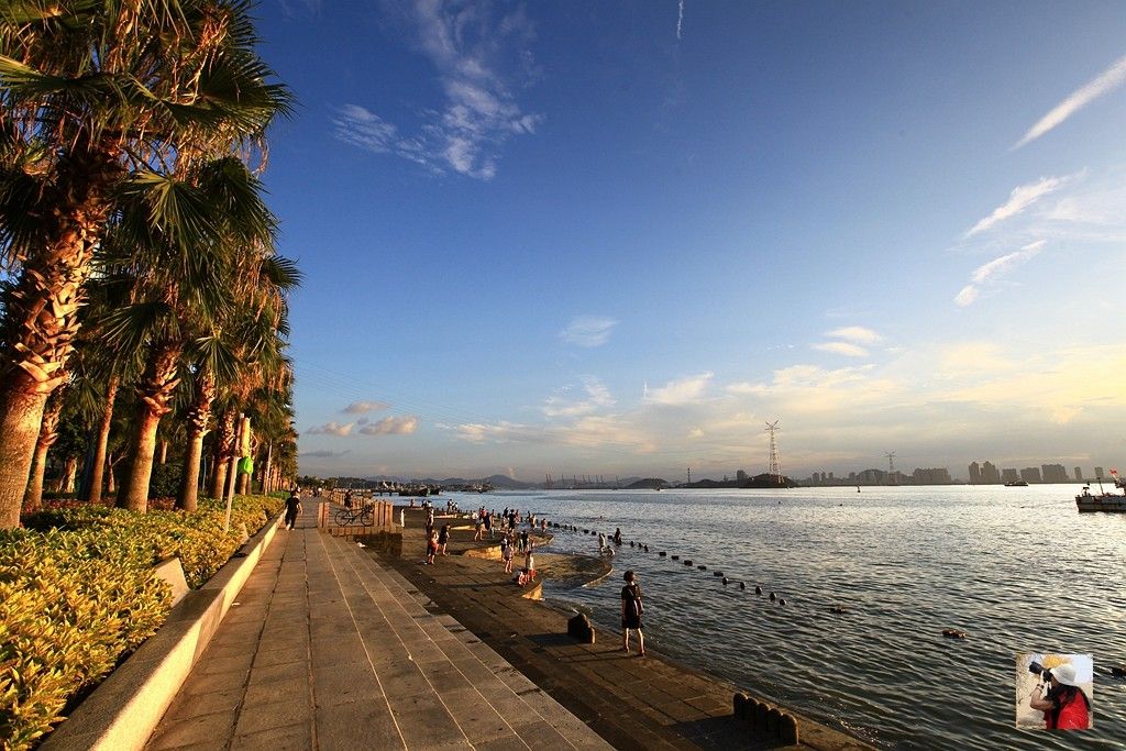 【携程攻略】厦门海湾公园景点,海湾公园是厦门看日落的首选地,位于