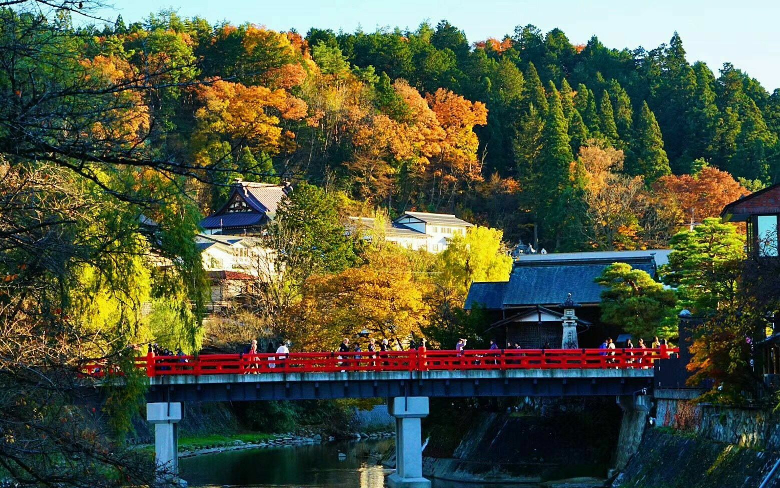 岐阜县飞驒全景图片