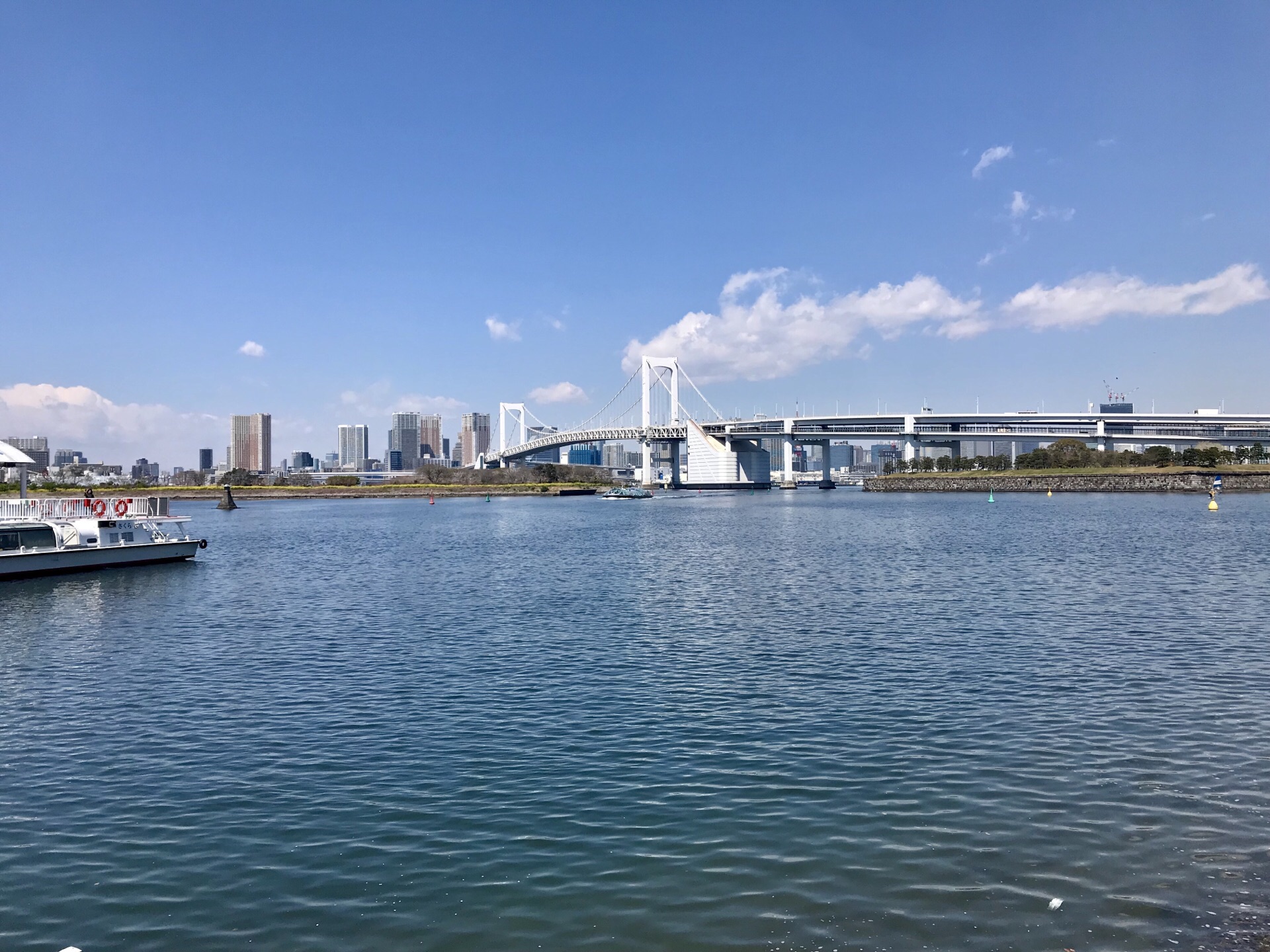 2023御台场海滨公园游玩攻略,.公园的当天,天气相当给力