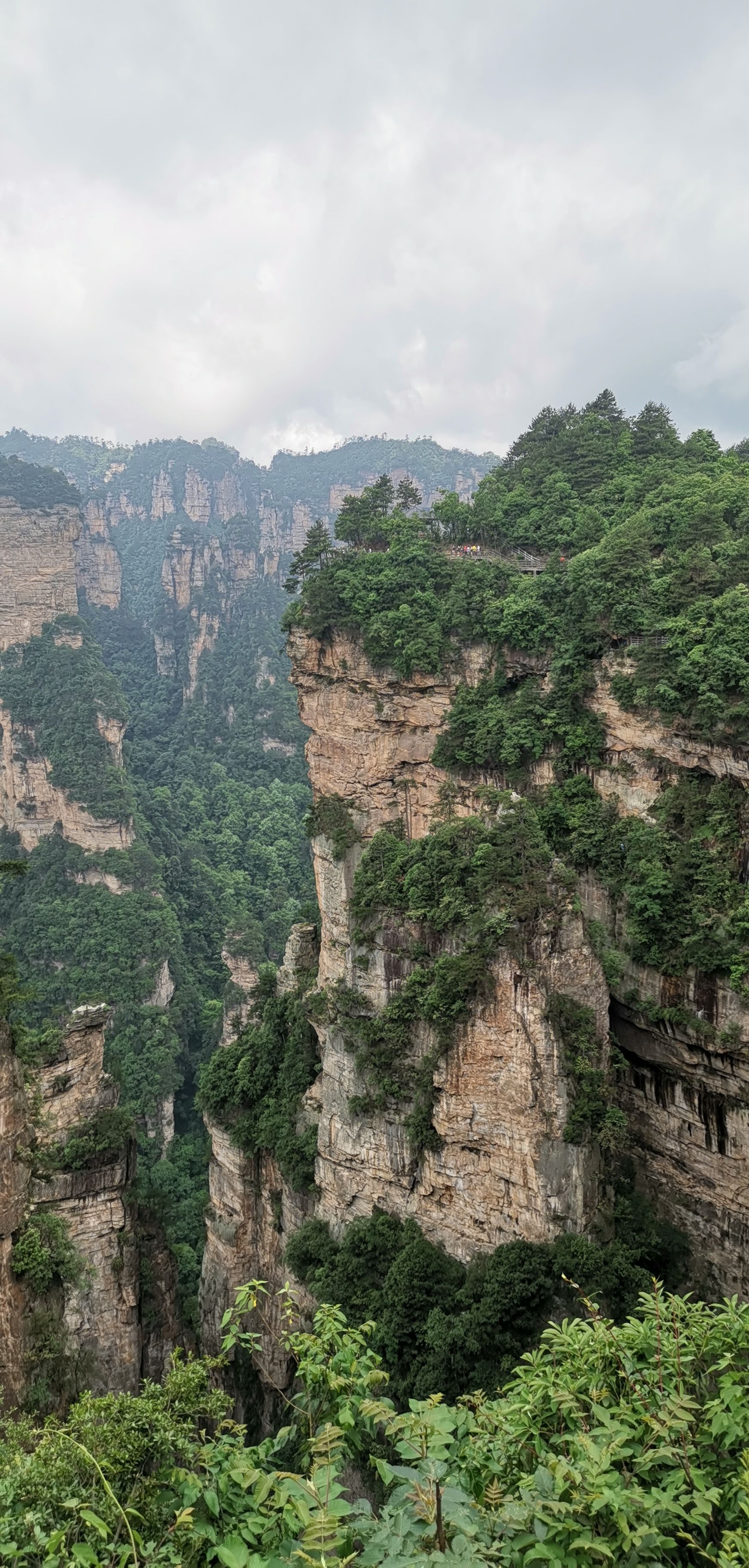 迷魂台位于张家界武陵源风景区内,距天下第一桥200多米