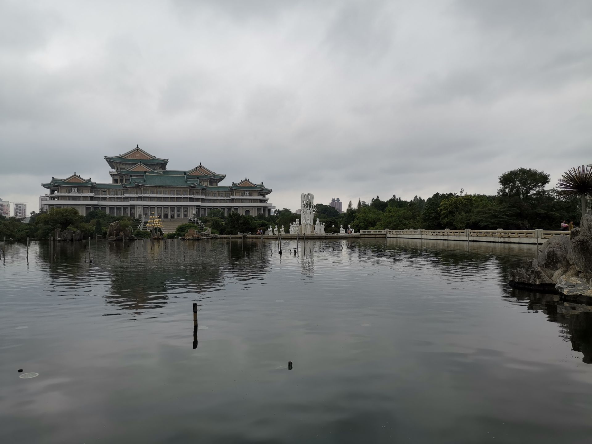 万寿台喷水公园