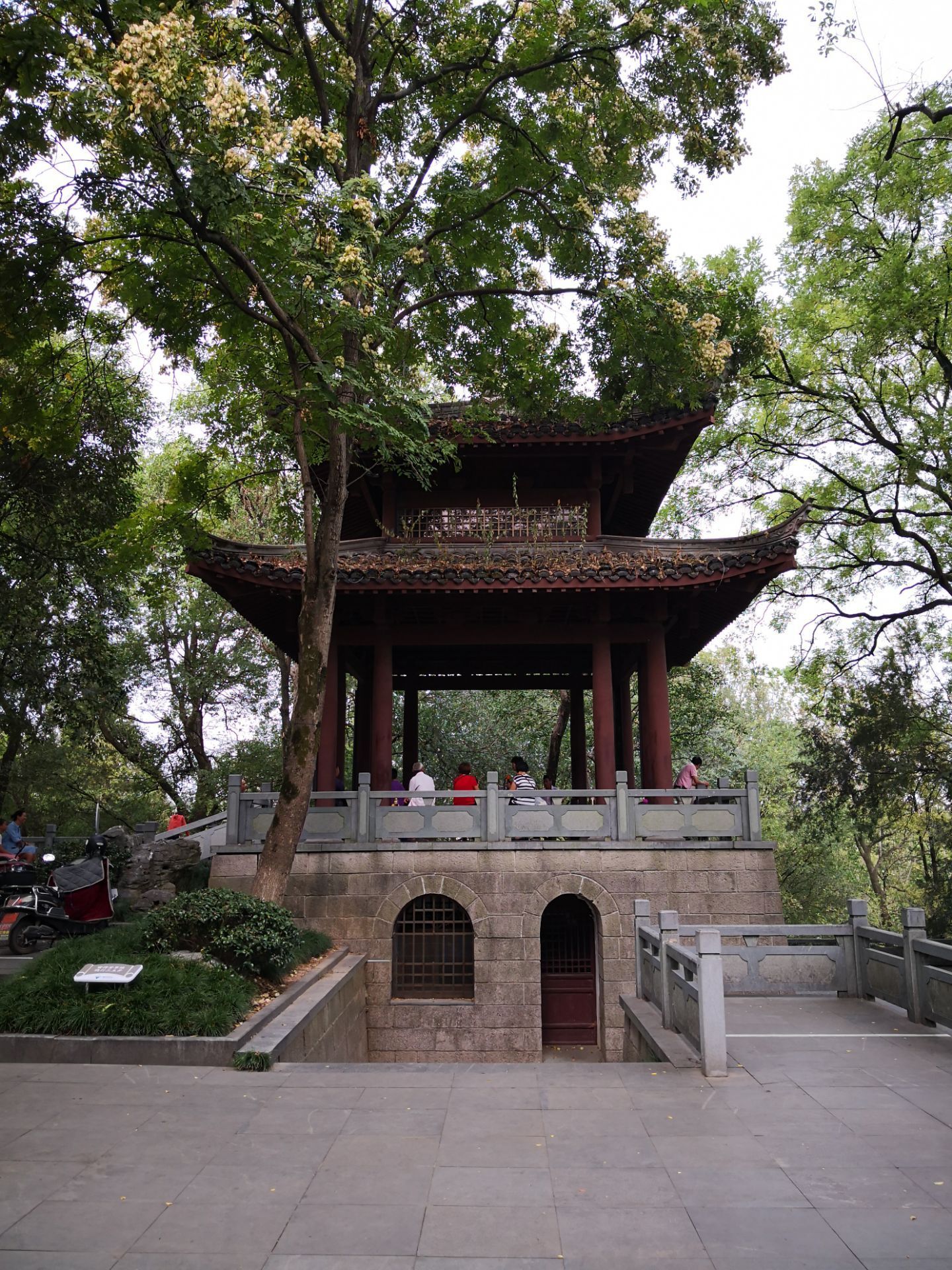 衢州市中心的公園,公園面積不小.周邊有衢州孔廟,衢州博物館等景點