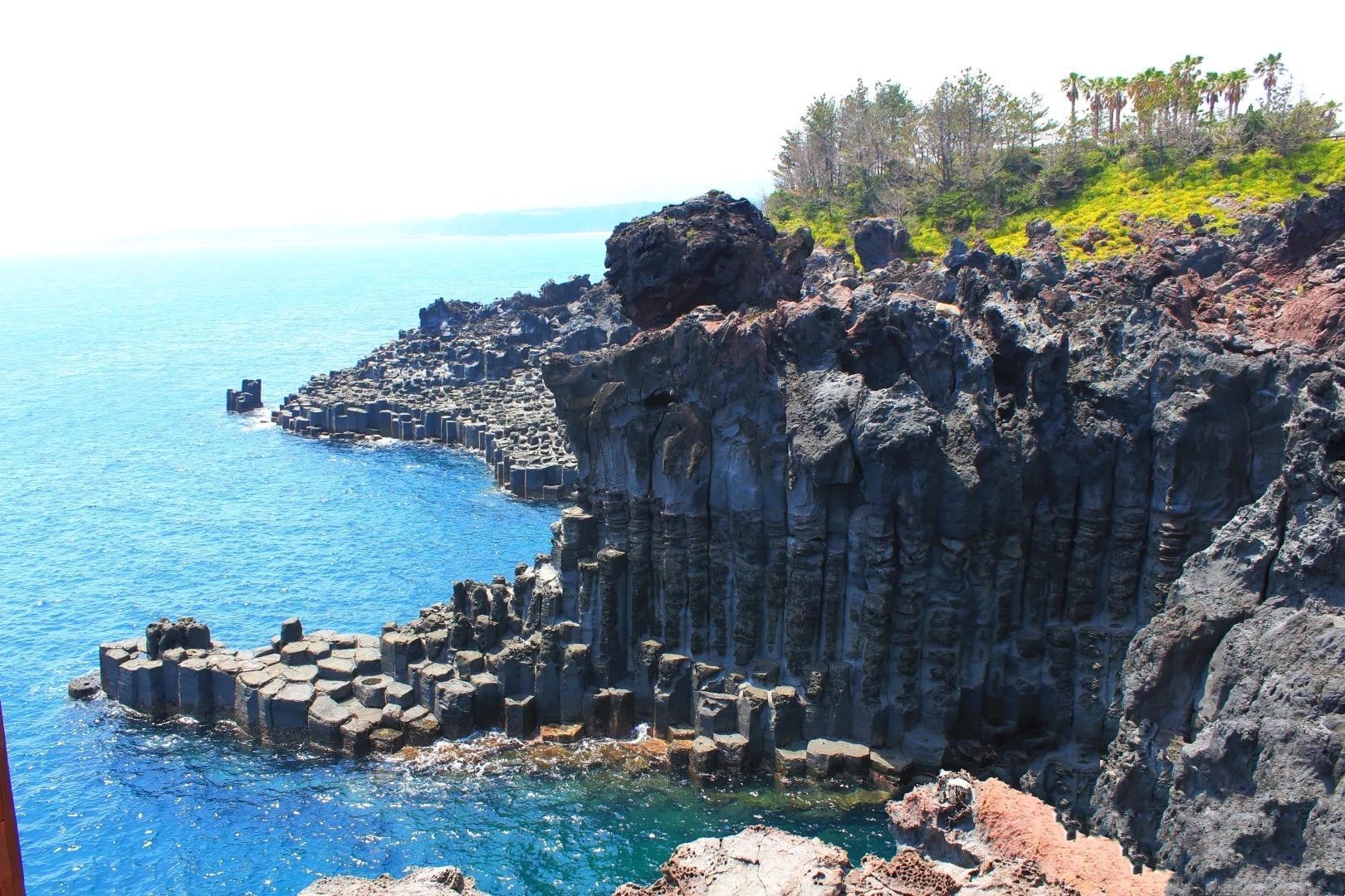 济州岛柱状节理带好玩吗,济州岛柱状节理带景点怎么样_点评_评价