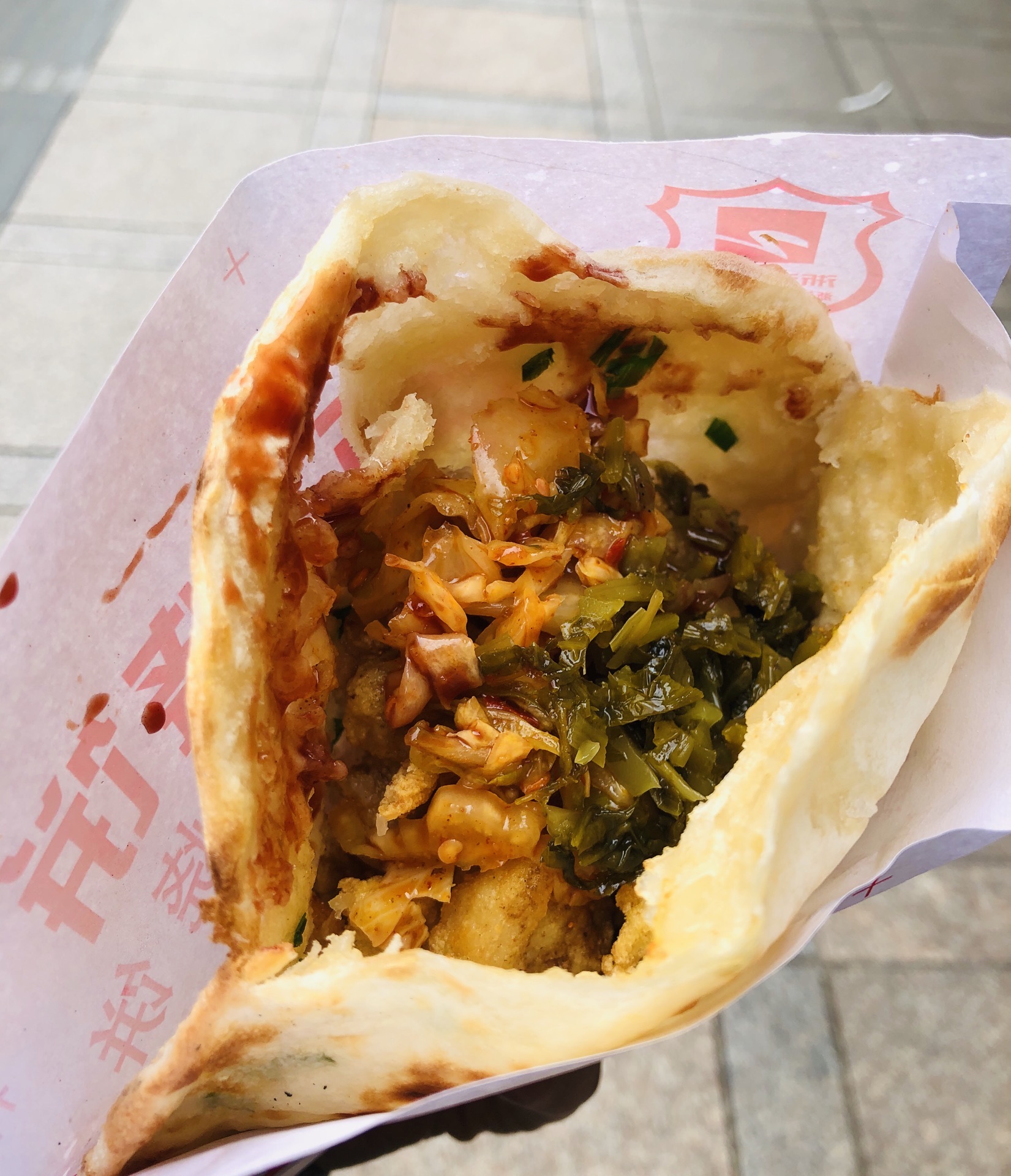 卢记烧饼鸡柳饼