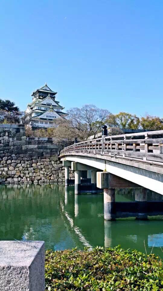 【攜程攻略】近畿地方大阪城公園景點,日本人對櫻花真是狂熱 天沒亮就