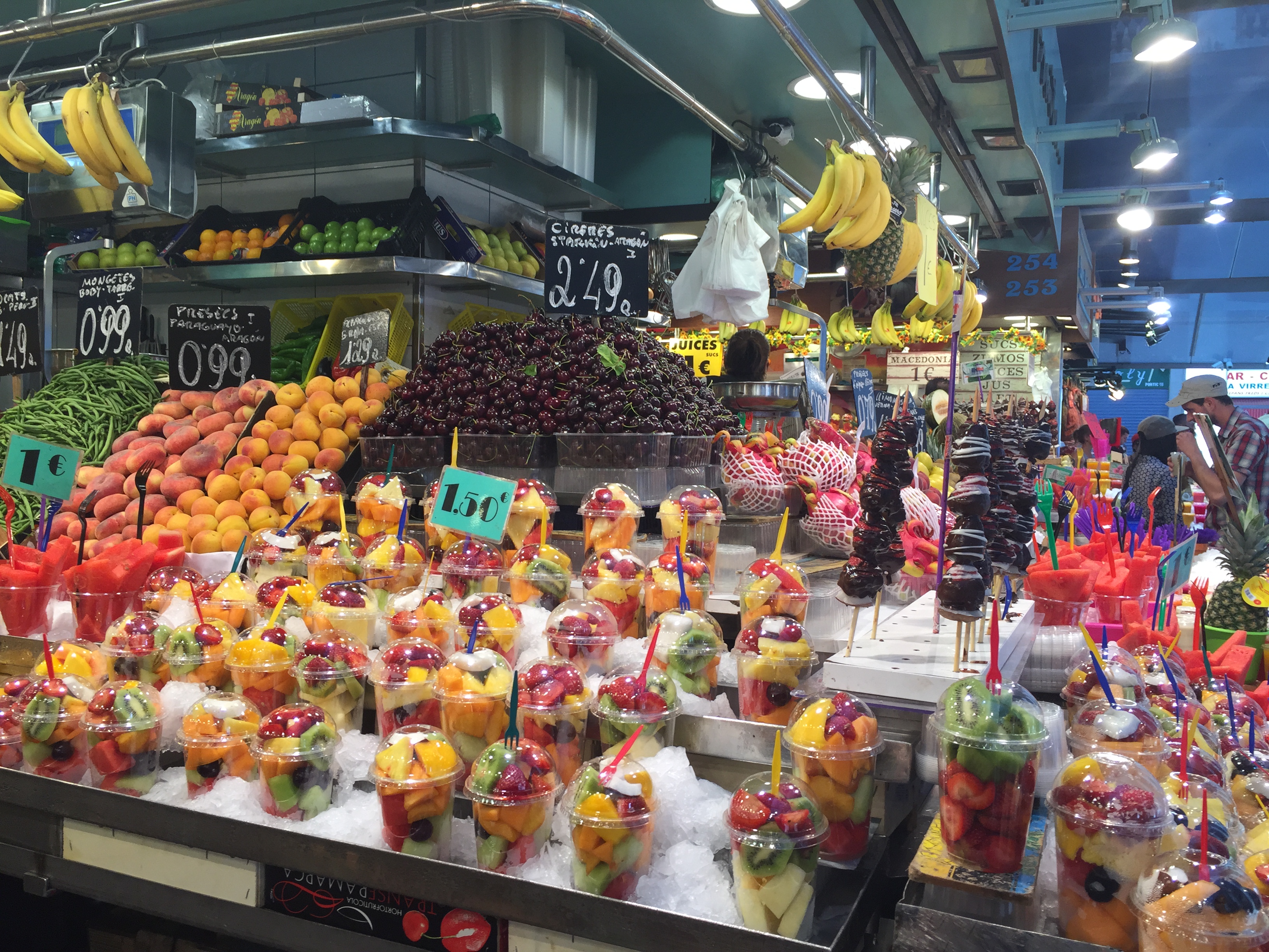 【携程攻略】巴塞罗那波盖利亚市场购物,物产丰富,水果,海鲜,肉类