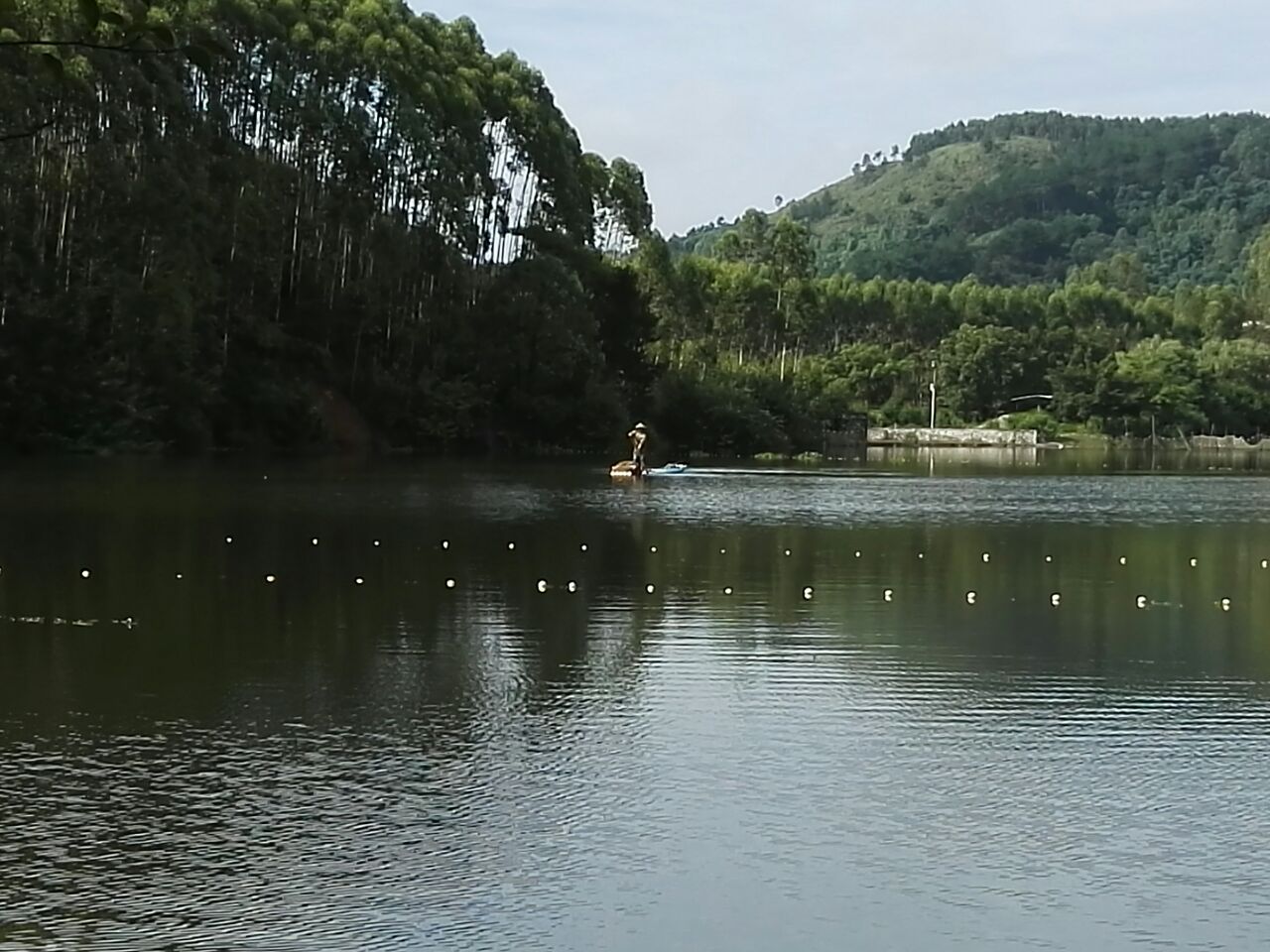 鹿寨月岛湖景区图片