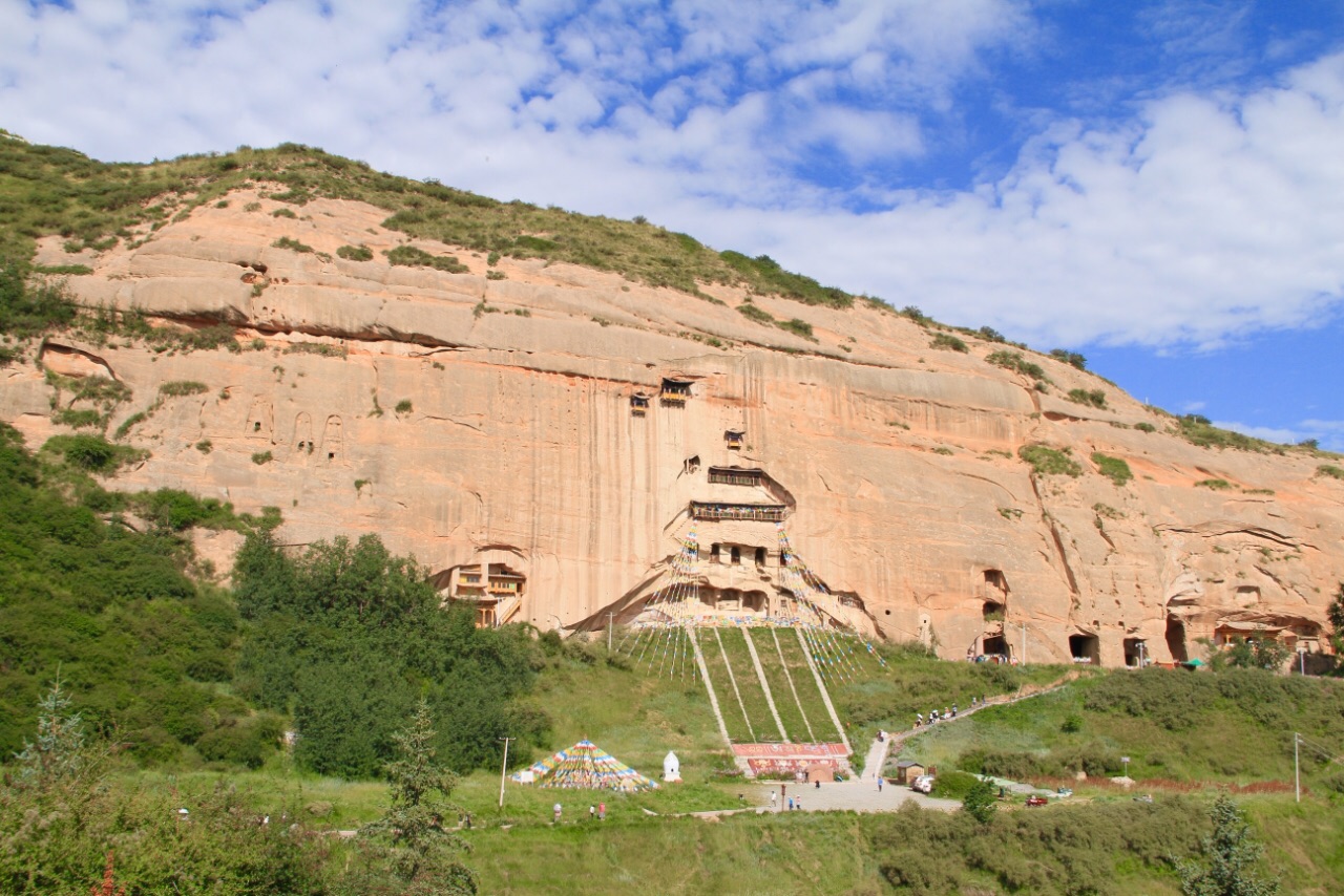 馬蹄寺旅遊景點攻略圖