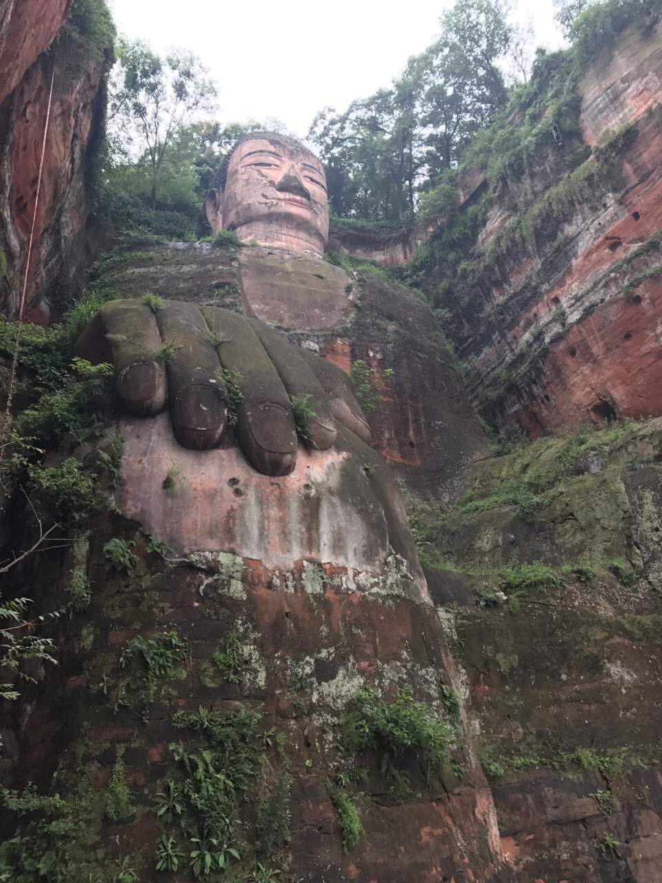 【攜程攻略】樂山樂山大佛景點,唐代時期的大佛,非常值得一看.