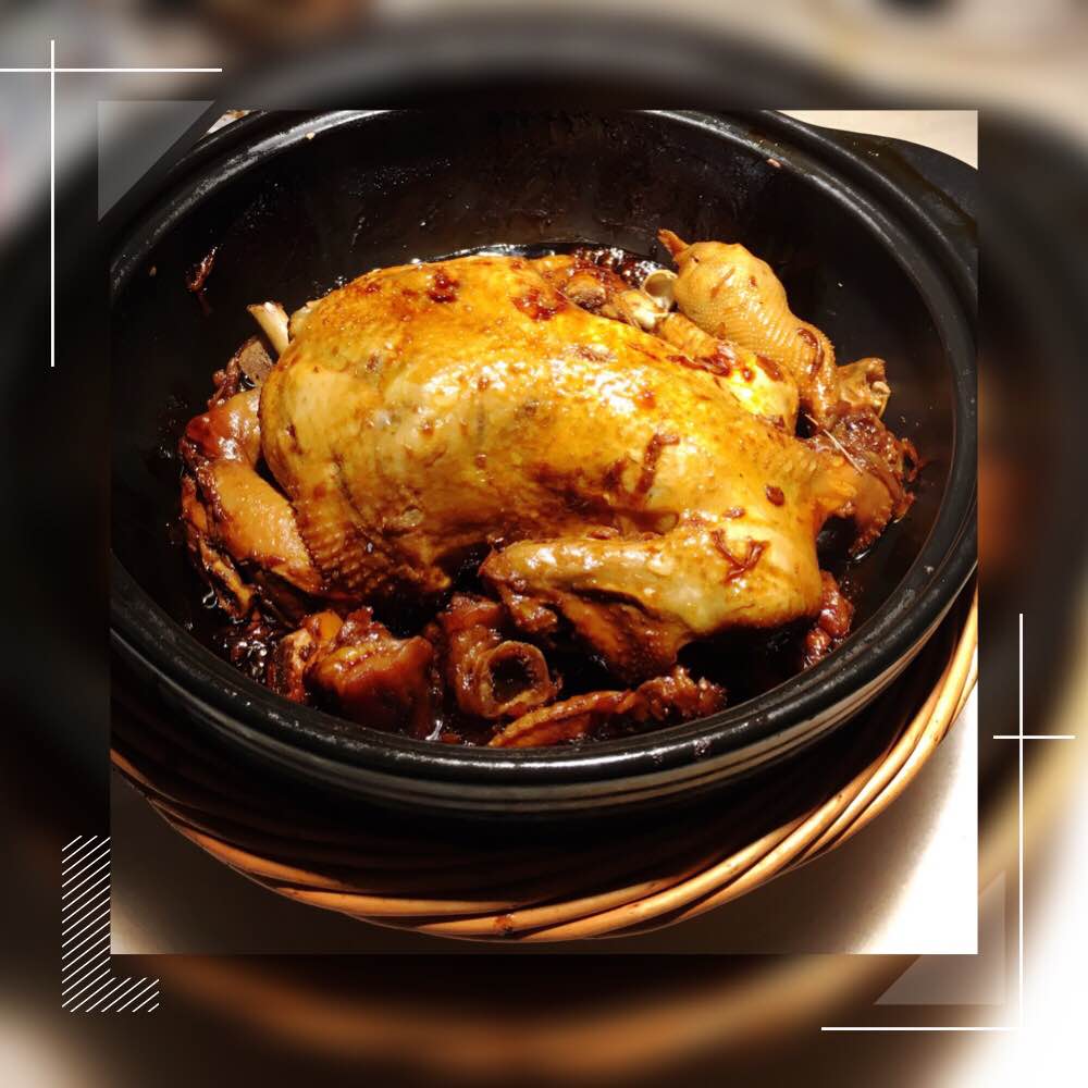 绝对值得点哦 明锅蒸脆虾 虾肉很嫩 另有金针菇