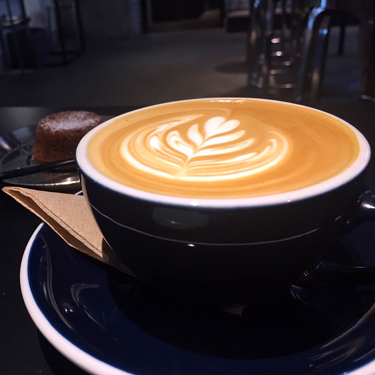 2021咖啡单coffeedan美食餐厅,拿铁 入口浓郁的奶香和巧克力.