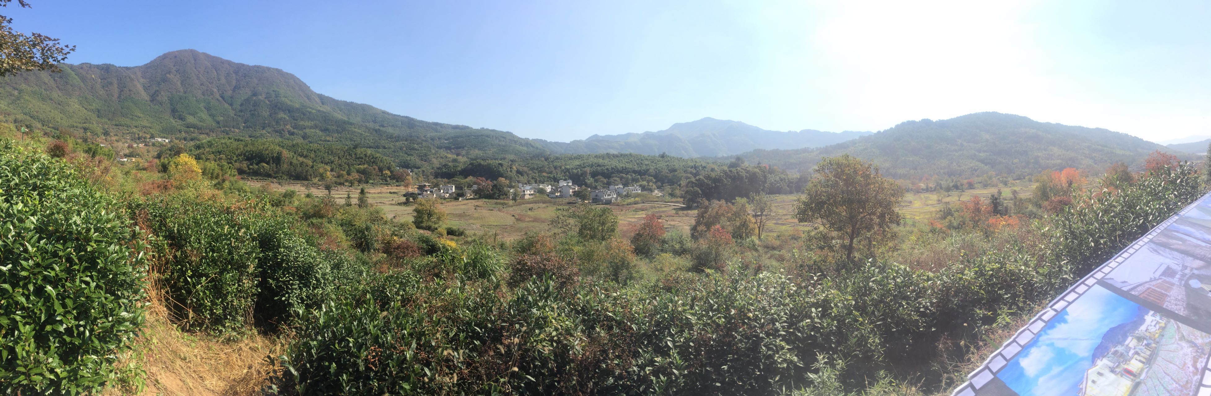 5 太平湖-宏村 步行至塔川 秋色还稍微欠点火2017-11-05浪莎娃子