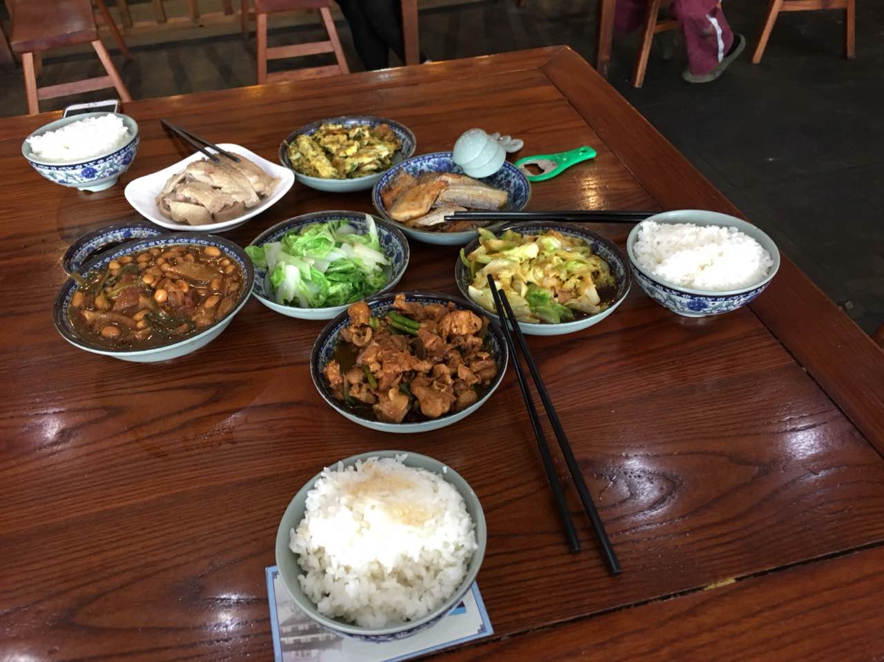 三个人…74元…吃了很不错了