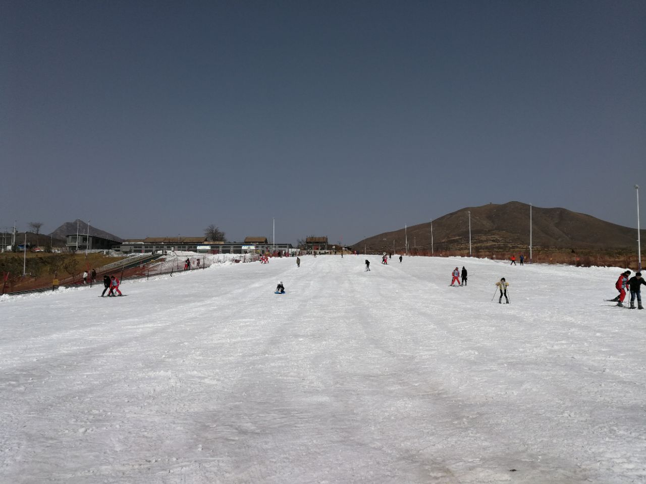 袁家村滑雪场图片
