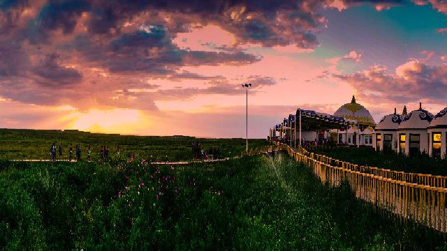 鄂尔多斯大草原