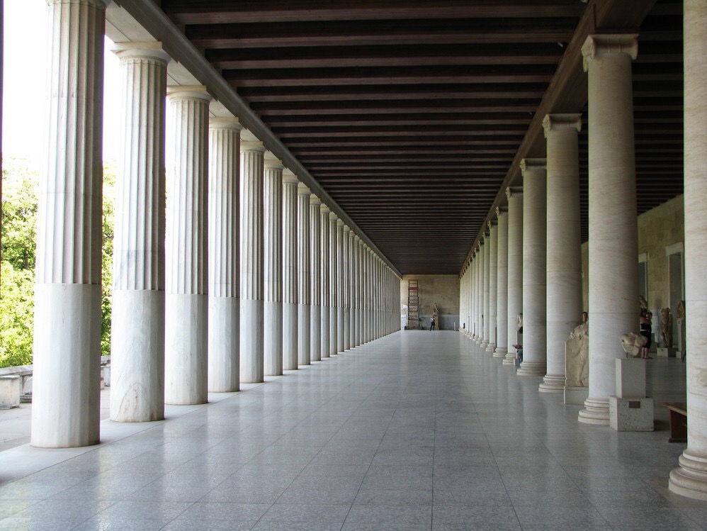 法式廊柱是什么样子图片