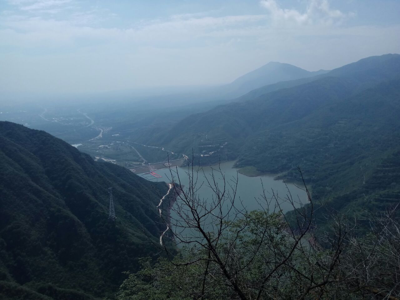 平凉崆峒水库图片