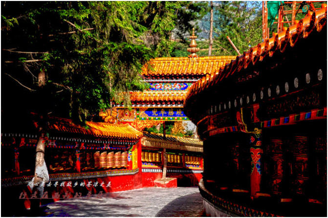 兰州藏传佛教寺院图片