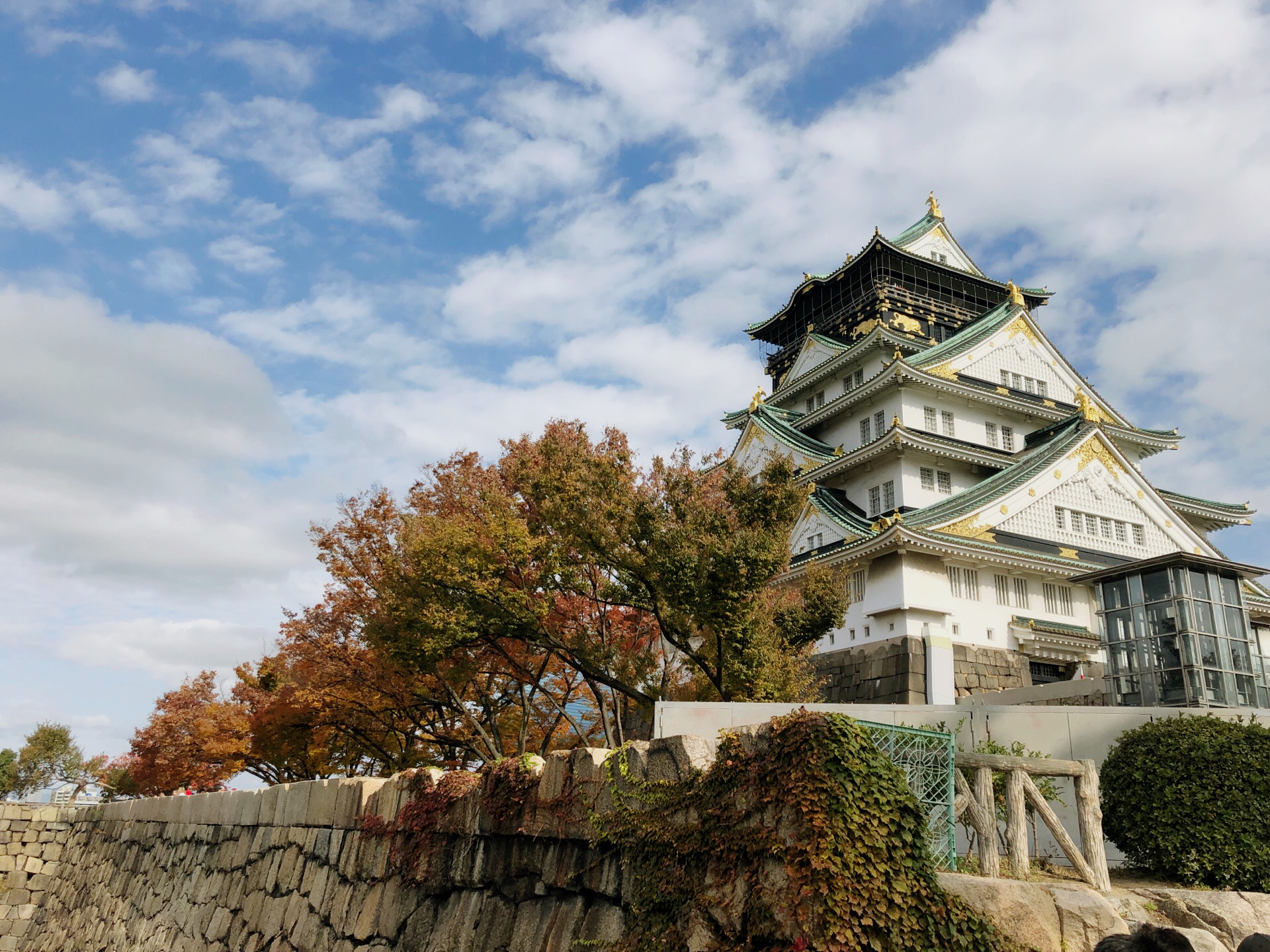 【携程攻略】大阪大阪城天守阁景点,天守阁在大阪城公园内,是大阪城的
