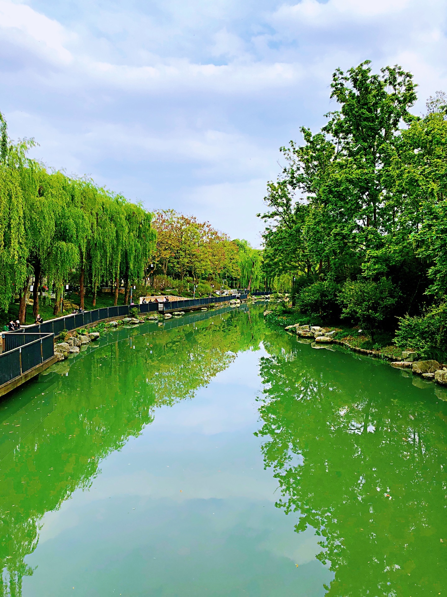 浣花溪公园美景图片