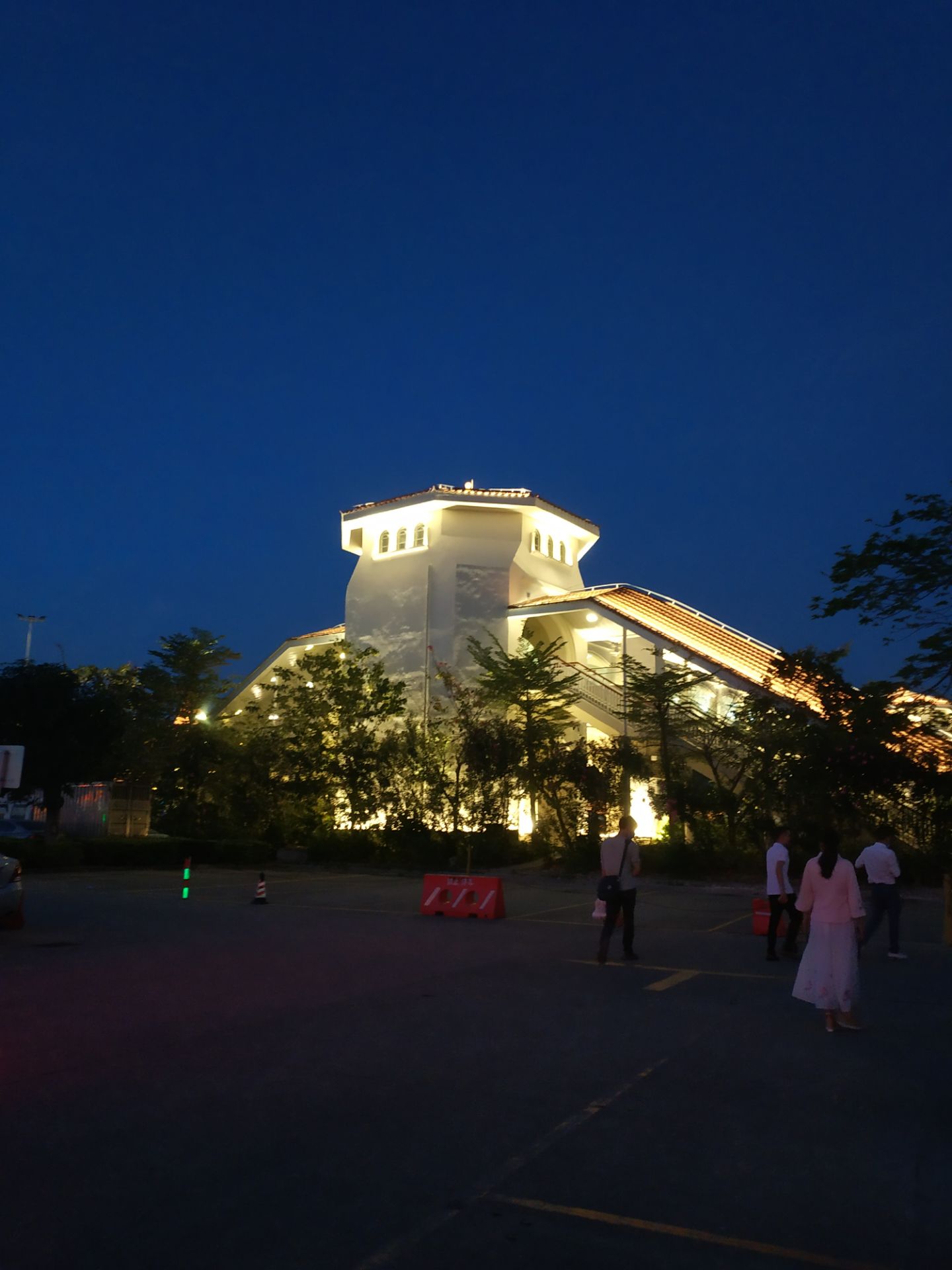 横琴岛夜景图片