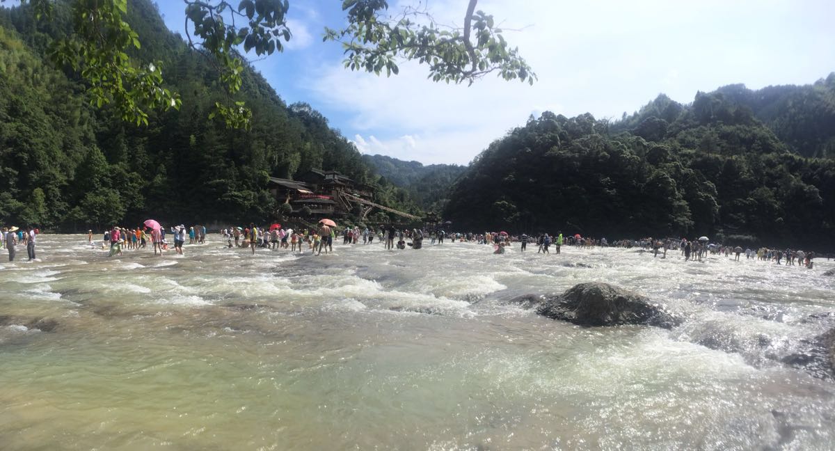 白水洋风景区旅游景点攻略图