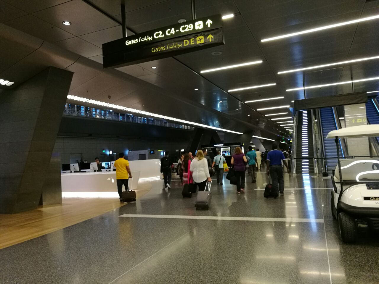 多哈机场平面图图片