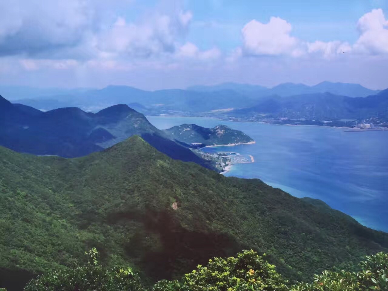 【携程攻略】深圳七娘山景点,第一次来,风景特别好,遇上了好天气,真是