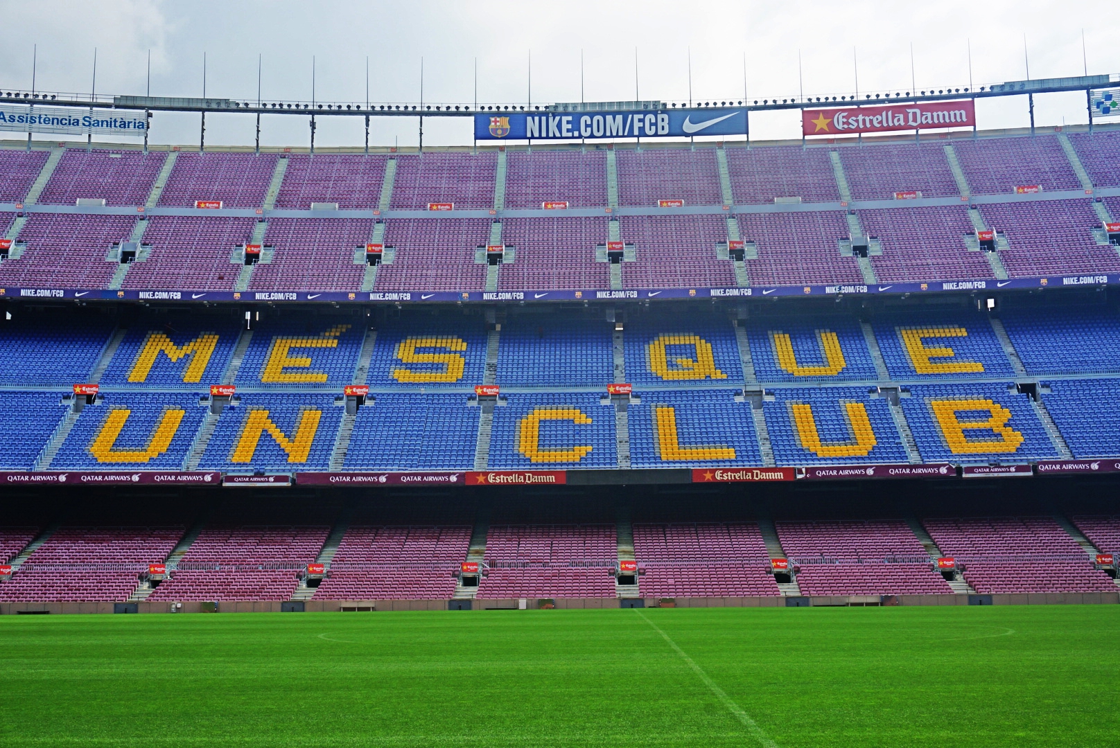 【携程攻略】巴塞罗那诺坎普球场景点,诺坎普是欧洲最大的体育场,最多
