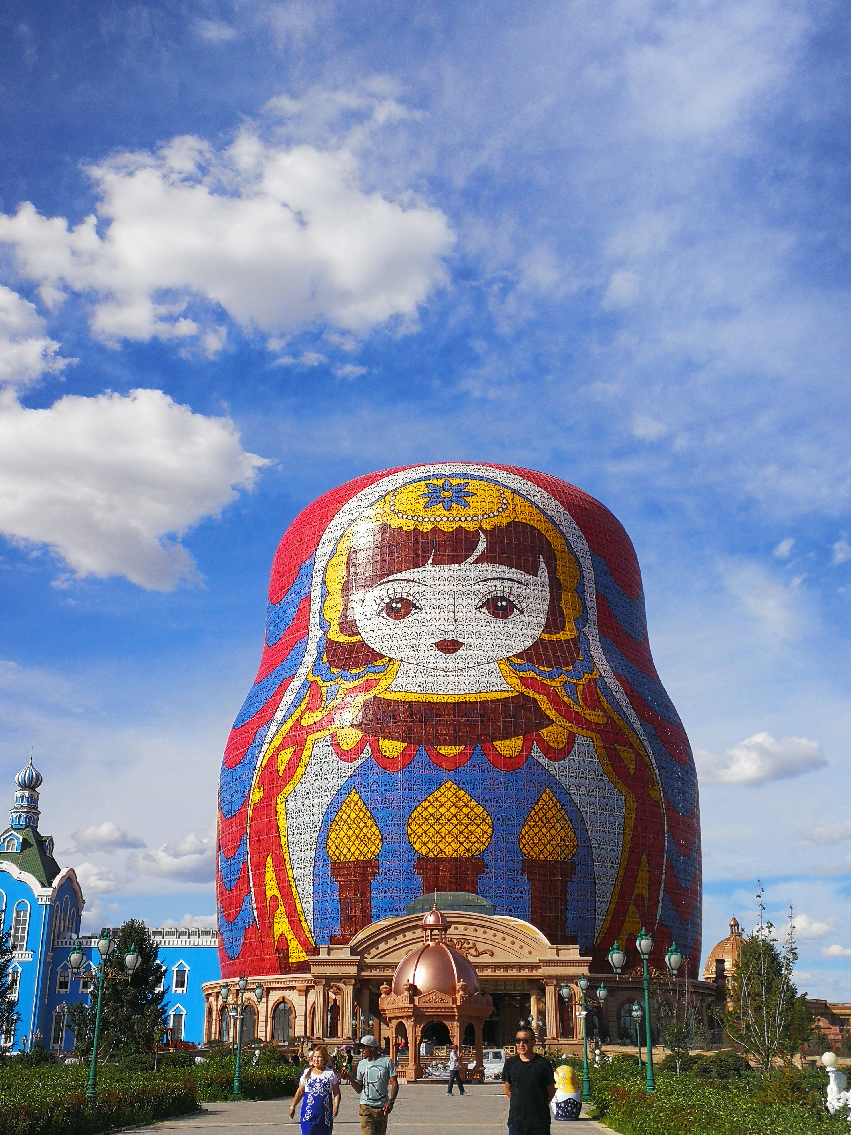 满洲里套娃景区