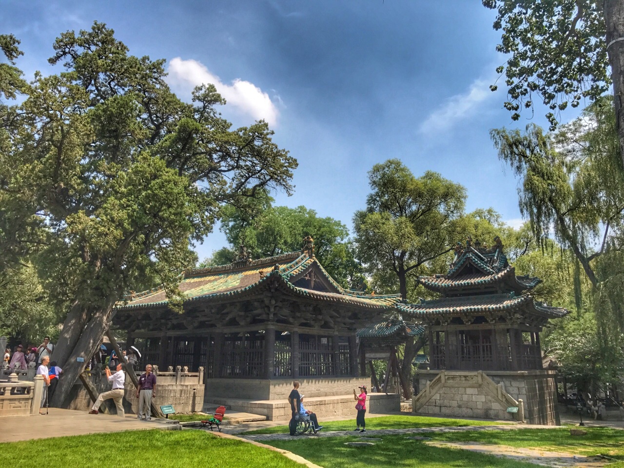 晋祠博物馆旅游景点攻略图