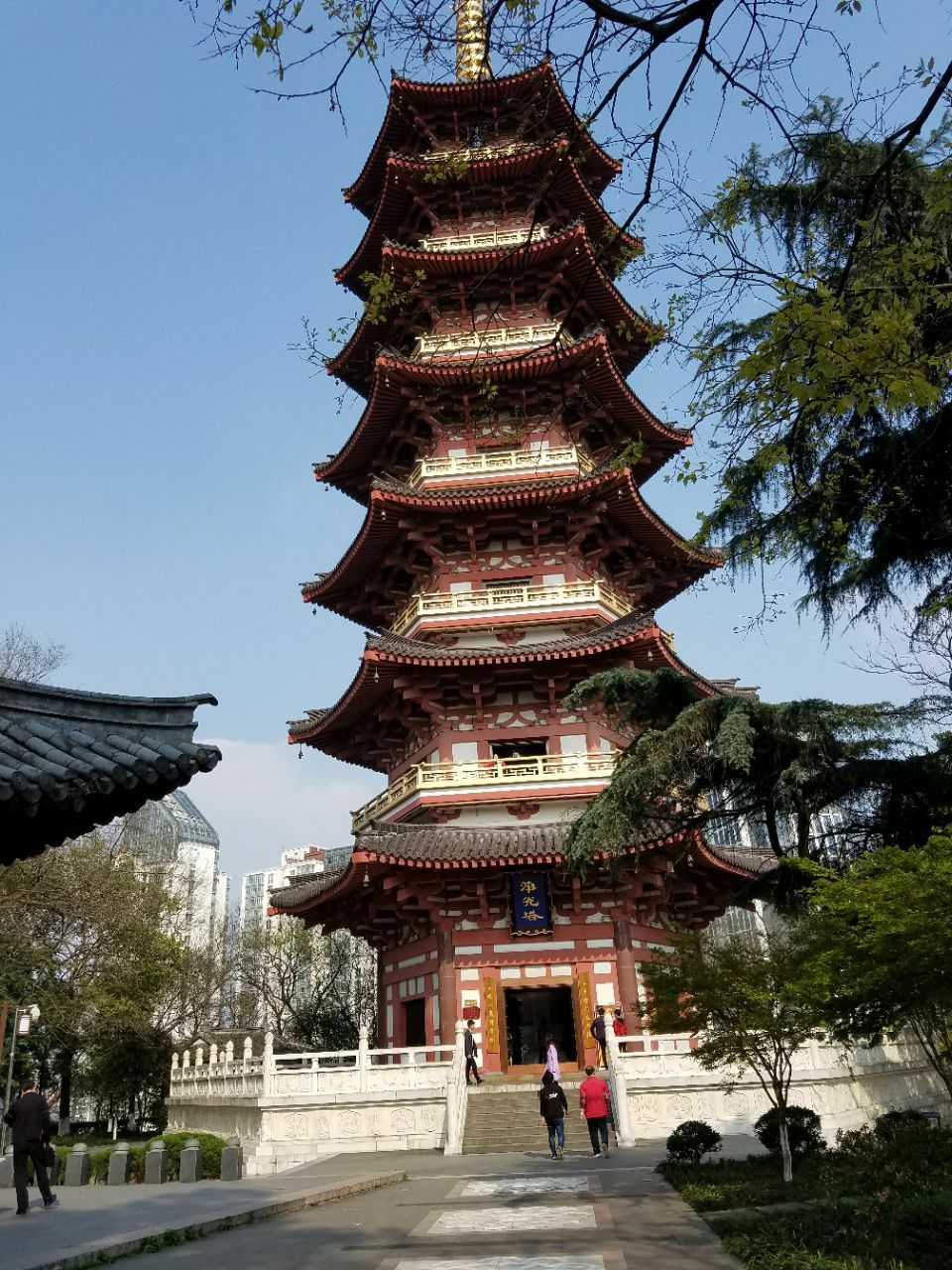 温州妙果寺净光塔图片