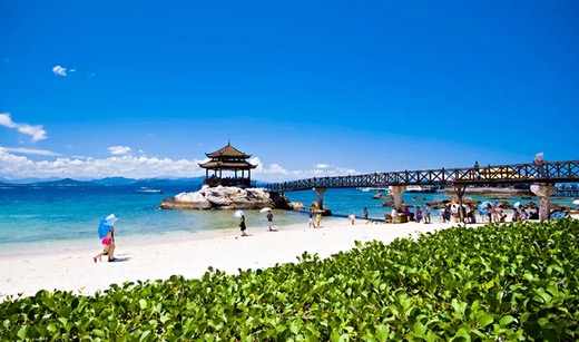 蜈支洲岛旅游景点攻略图